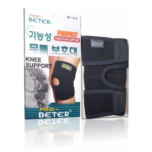 강력한 무릎 지지 PROBETER 무릎보호대 NP-015 무릎압박 프로베타 조은상사, FREE SIZE