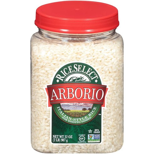 [해외]RiceSelect Arborio Rice 이탈리아 아르보리오 리조또 라이스, 2개, 907g