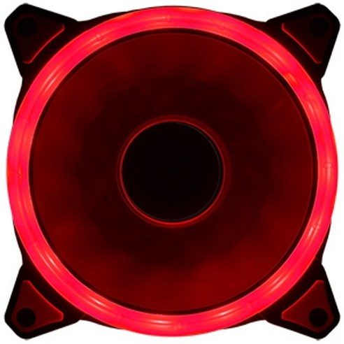 쿨러텍 SUPER LED RING-12025 RED 120mm LED팬