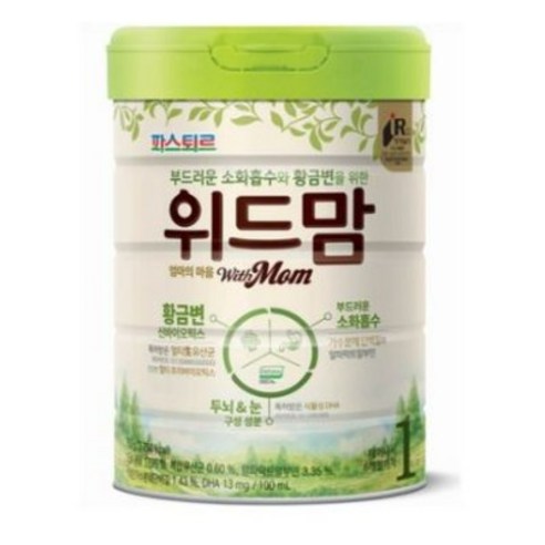 항로타 엄마의 마음 위드맘 1단계, 750g, 9개