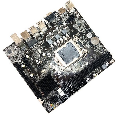 Etase 새로운 H61 마더보드 1155핀 DDR3 듀얼 코어/쿼드 코어 I3 I5 및 기타 CPU 지원, 컴퓨터 마더보드 세트