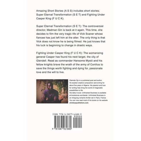 (영문도서) Amazing Short Stories Paperback, Christus Publishers by Olam..., English, 9781087961880