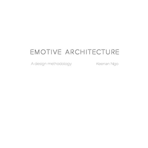(영문도서) Emotive Architecture Paperback, Keenan Ngo Design, English, 9781778045912