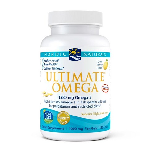Nordic Naturals 오메가3 레몬맛으로 건강한 지방산을 간편하게!