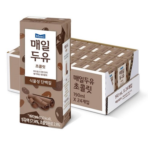 매일두유 검은콩 190ml 24개