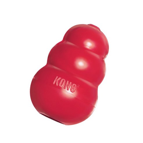 콩 KONG 강아지 노즈워크 장난감 클래식 애견 분리불안 해소 새나개, 1개
