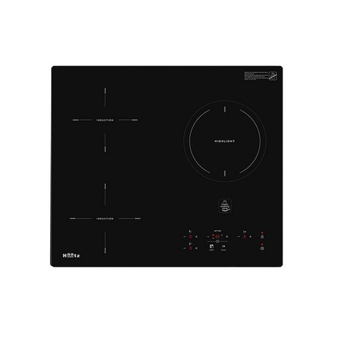 하츠 CIH-321HL 인덕션 2구 하이라이트 1구 하이브리드 3구 가정용 원룸 오피스텔 전기렌지 전기레인지 전기쿡탑, 빌트인, IH-321HL