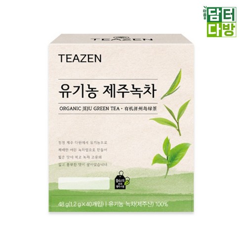 티젠 제주녹차 40티백, 1.2g, 40개입, 1개