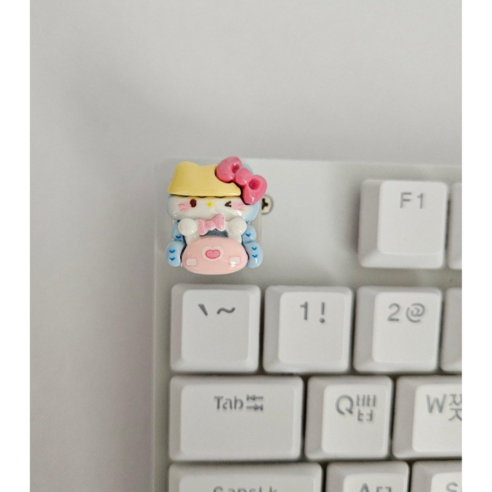 달콩 놀이동산 포인트키캡, 2키티, 투명