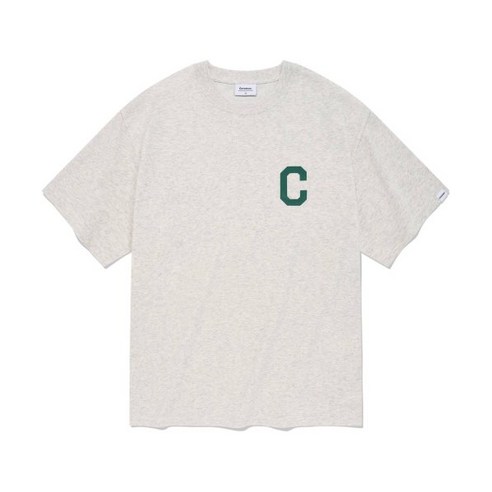 COVERNAT 커버낫 C 로고 티셔츠 오트밀 390041