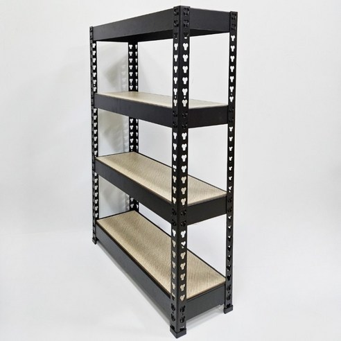 정리엔 틈새 수납 선반 세탁실 수납장, 화이트, 4단