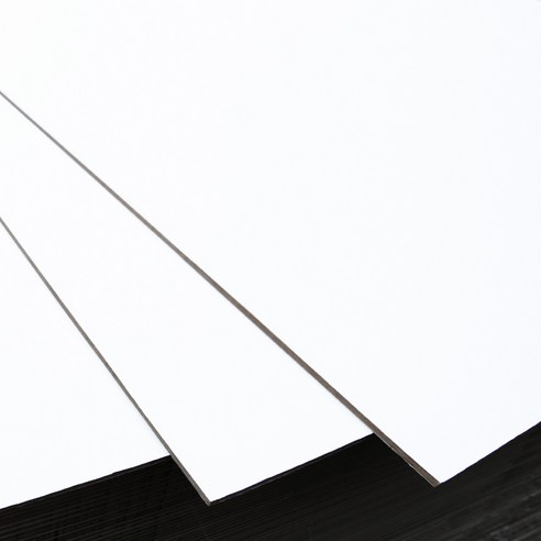 큐브프레임 두께 4.5mm 에타화이트 얇은합판 MDF재단 나무판자 목재