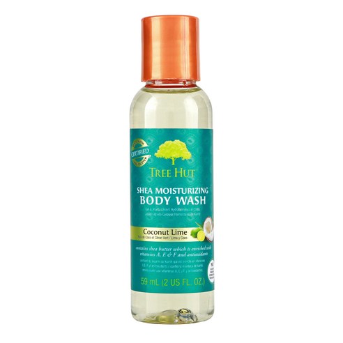 Tree Hut 시어 모이스처라이징 바디 워시, 59ml, Coconut Lime