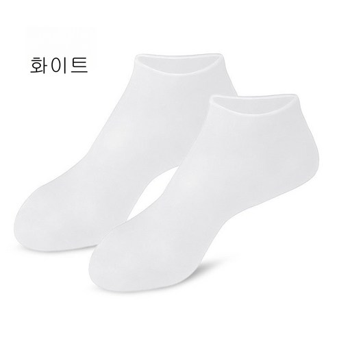 데이지 남여공용 실리콘 보습 양말 2P 1세트 각질 제거 덧신 덧버선 발팩 풋팩 풋커버 퀸삭스 미용양말 고무양말, 1개입, 2개, 스킨