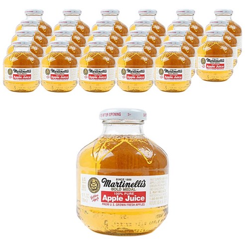 마르티넬리 골드메달 애플주스, 296ml, 24개