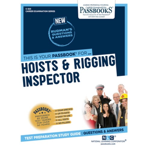 Hoists & Rigging Inspector Volume 323 Paperback, Passbooks, English, 9781731803238