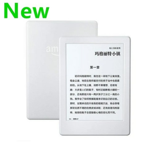 이북리더 전자책리더기 전자책리더 이북리더기 Ebook K8 Kindle 6인치 터치 스크린, 새로운 k8 화이트, 전자책 리더기