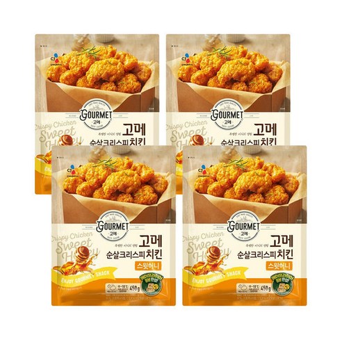 고메소바바치킨 고메 순살치킨 허니 450g 냉동 4개 코스트코 1195058  Best 5