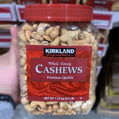 커클랜드  커클랜드 시그니춰 가염 캐슈넛 1.13kg, Cashews