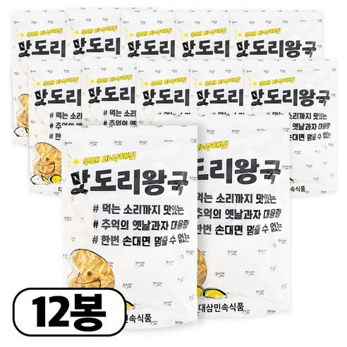 대삼민속식품 참고구마스틱, 500g, 12개