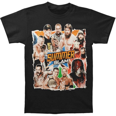 ROCKPANDA WWE Summer Slam 2013 반팔티