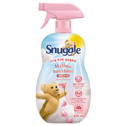 스너글 포근한 섬유 탈취제, 470ml, 1개