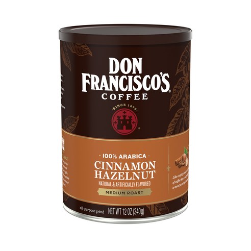 돈프란시스코 고메 커피 시나몬 헤이즐넛 미디엄, 340g, 1개, 1개
