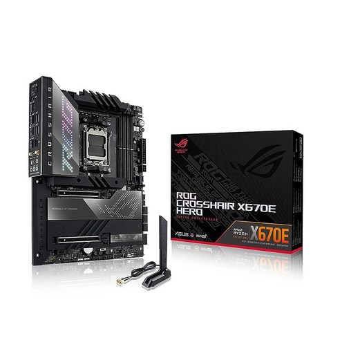 ASUS ROG 크로스헤어 X670E 히어로 게이밍 마더보드