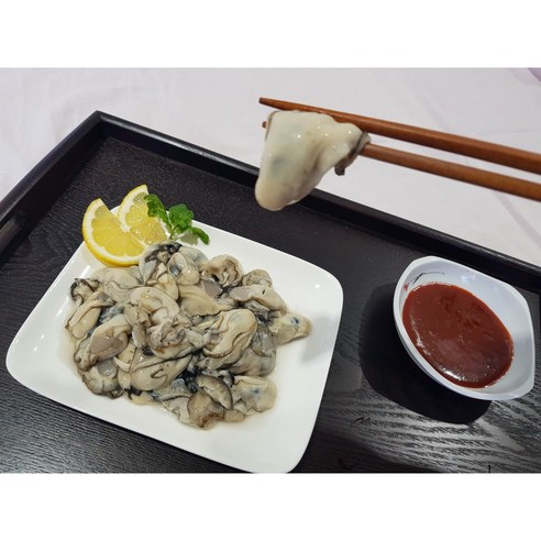 신선하고 맛있는 통영 생굴, 집에서 편안하게 즐기세요.