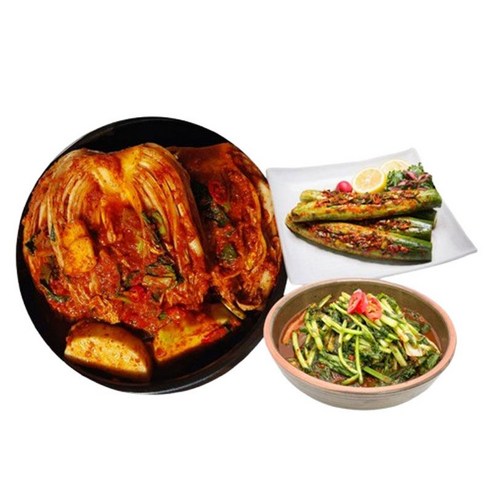 도미솔김치 3종(배추+오이+열무)