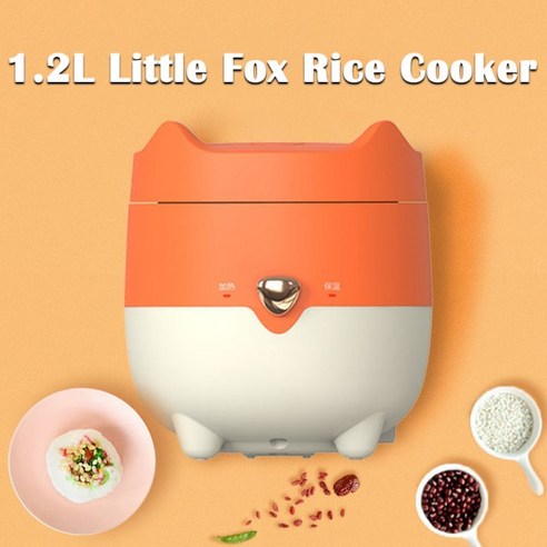작지만 강력한 행복, MIDEA Fox Line Red Kawayi 키티 미니 밥솥으로 짓는 따뜻한 밥상