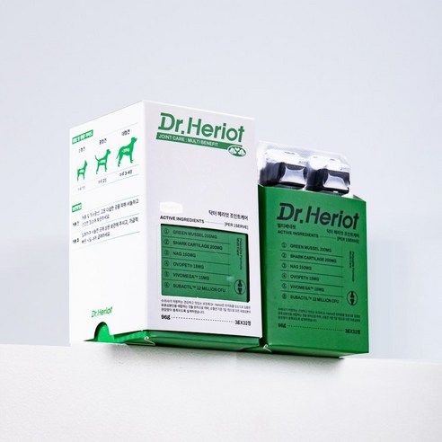 활력 넘치는 반려견의 행복한 노년을 위한 선택, 닥터헤리엇 조인트케어