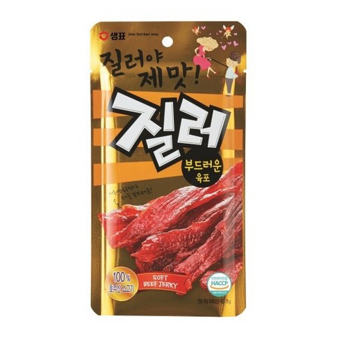 질러 부드러운 육포 스윗플래닛, 2개, 100g