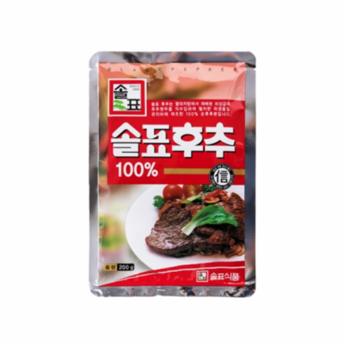 솔표 후추, 200g, 28개