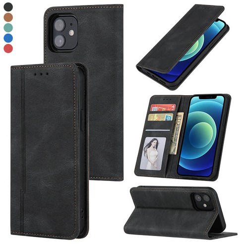 SUK 삼성 갤럭시 S20 S21 FE Plus S10E Ultra 용 고내구성 마그네틱 가죽 홀더 일기 카드 슬롯 지갑 케이스 Samsung/galaxy/case