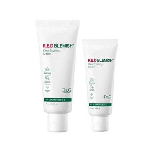닥터지 레드 블레미쉬 클리어 수딩 크림 70ml+30ml 세트, 1개