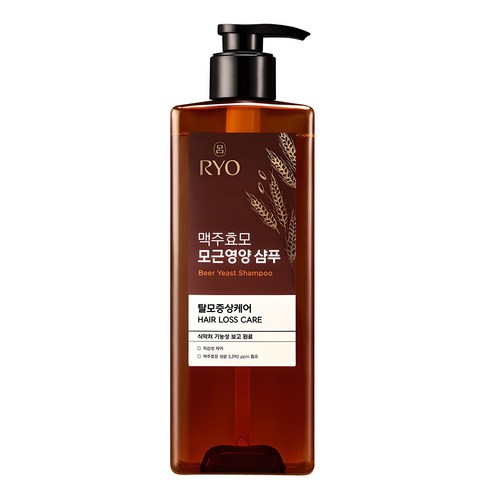 려 맥주효모 모근영양 탈모증상케어 샴푸, 600ml, 1개