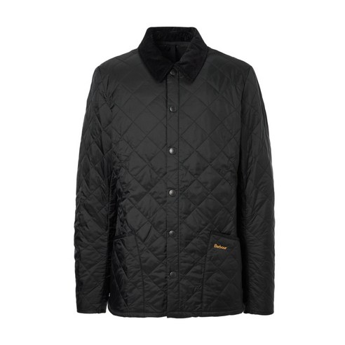 바버자켓 바버 Barbour 남성 블랙 Heritage Liddesdale 퀼팅 자켓-169818