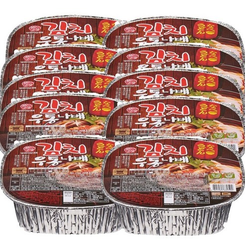 (대영) 한일식품 본고장 김치우동 나베