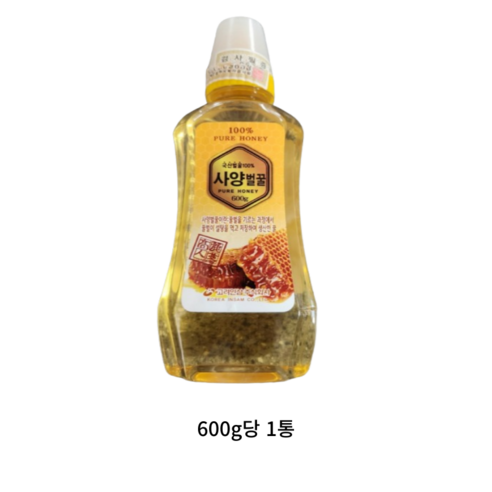 고려인삼 사양 벌꿀, 2개, 600g
