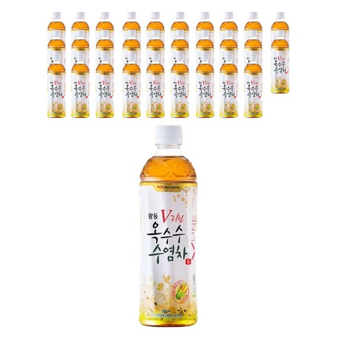 제트스카이 광동 V라인 옥수수수염차, 500ml, 30개