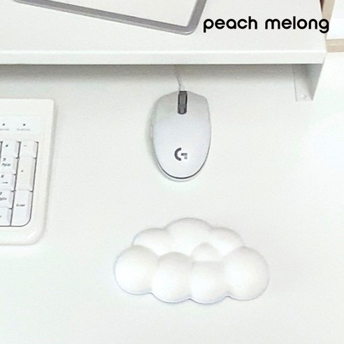 피치멜롱 구름 마우스 손목받침대: 편안한 컴퓨팅을 위한 필수품