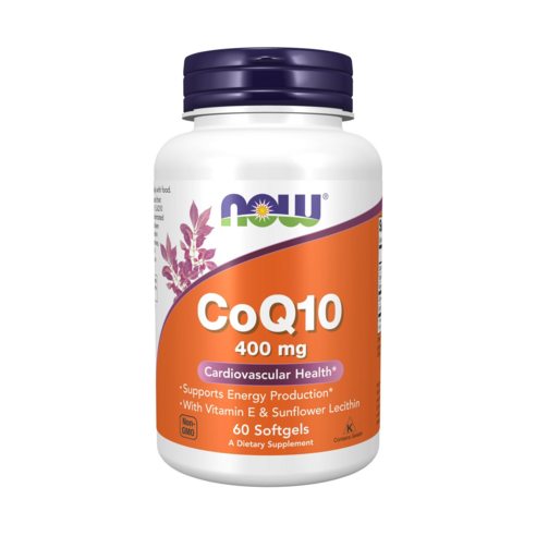 나우푸드 코큐텐CoQ10 400mg 젤 60캡슐 SGL, 1개, 60정