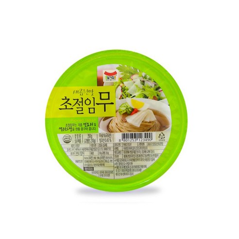 일가집 초절임무 350g, 1개 냉면무절임 일가집 초절임무 350g, 1개 냉면무절임