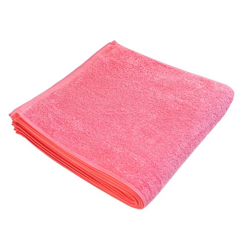 천마물산 씨엠타 호텔용타올 미용수건 펜션수건 업소용수건 120g 40 x 78cm, 분홍, 10장