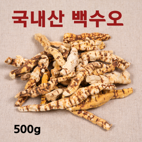 국산 말린 백수오 건 백하수오 차 건재 500g, 1개