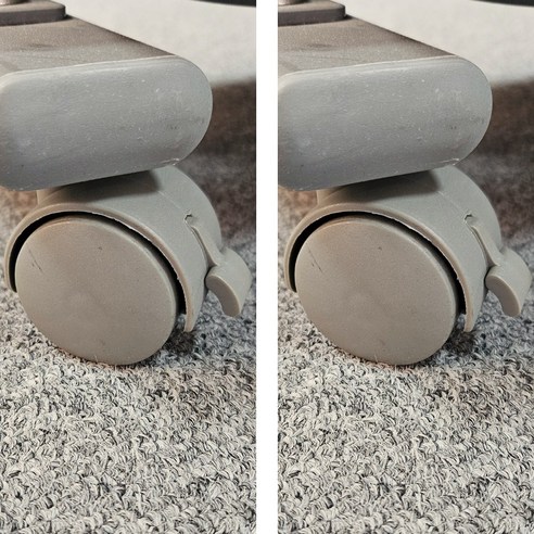 라꾸라꾸 침대전용 바퀴, 잠금바퀴2개