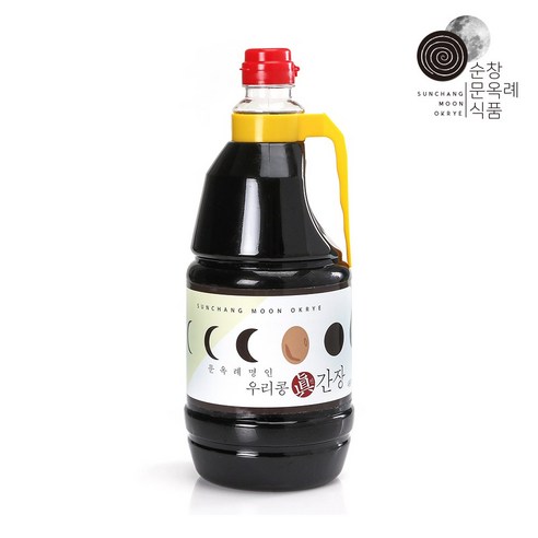 문옥례명인 우리콩 진간장 1.8L 조림 볶음 소스, 1개, 1.8L