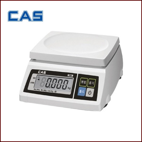 카스 단순중량 전자저울 최대 30kg 10g 단위 SW-1S