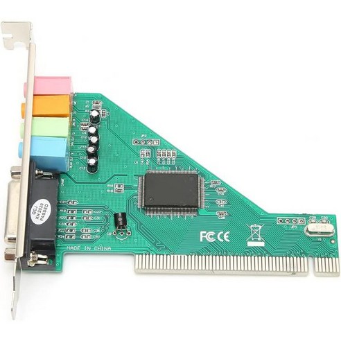 120dB PCI 사운드 카드 4채널 서라운드 전이중 재생 3D/A3D/DLS/EAX/SPDIF/OUT 지원 Win 98/2000/XP/NT용 363647, 1개